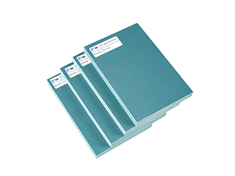 Azure blue color UPVC plastic formwork