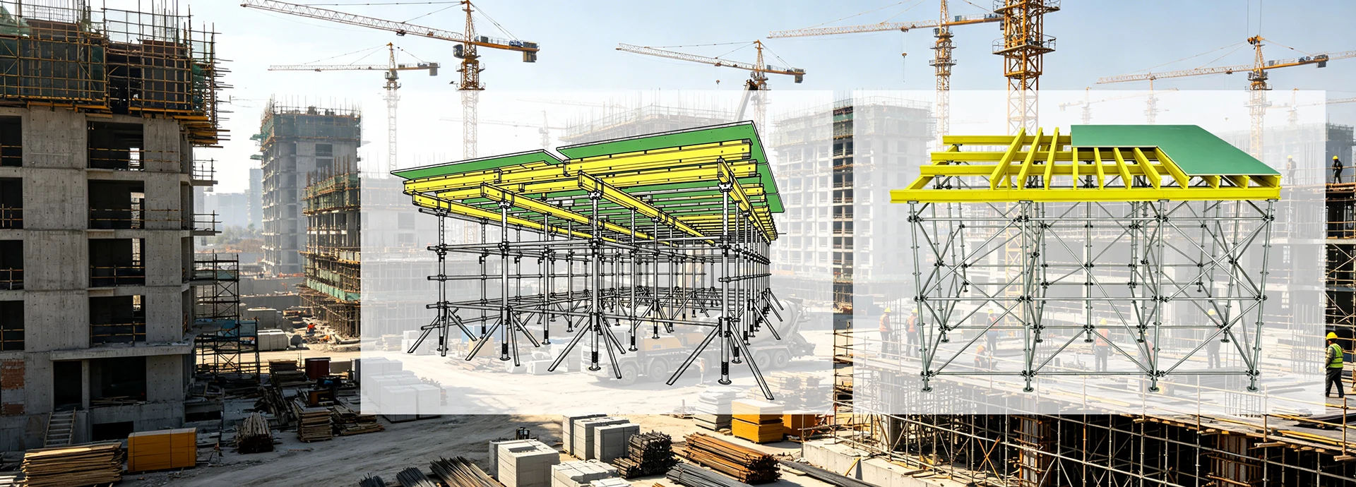 UPVC Plastic Formwork and Shoring System