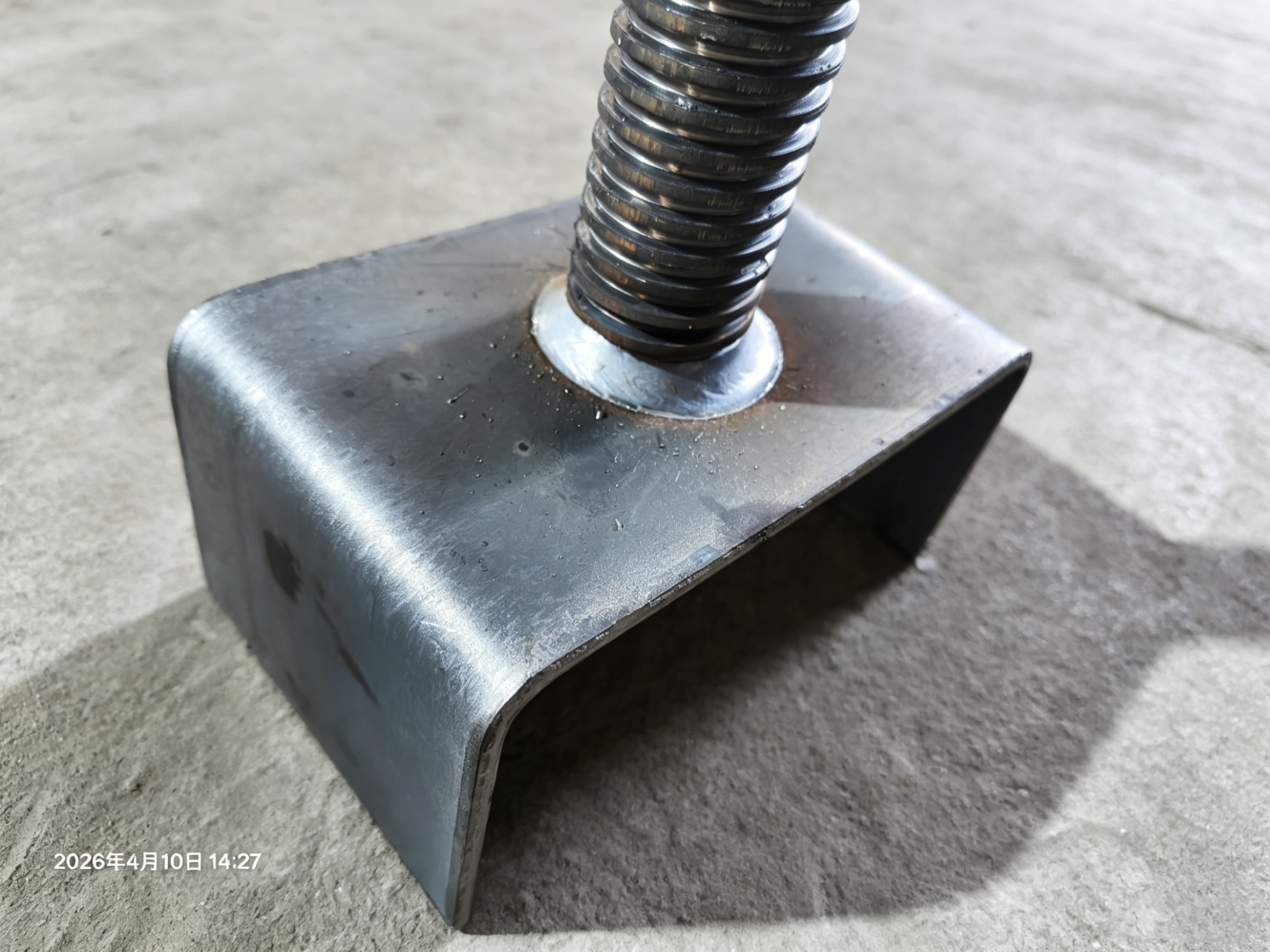 Adjustable steel props production line