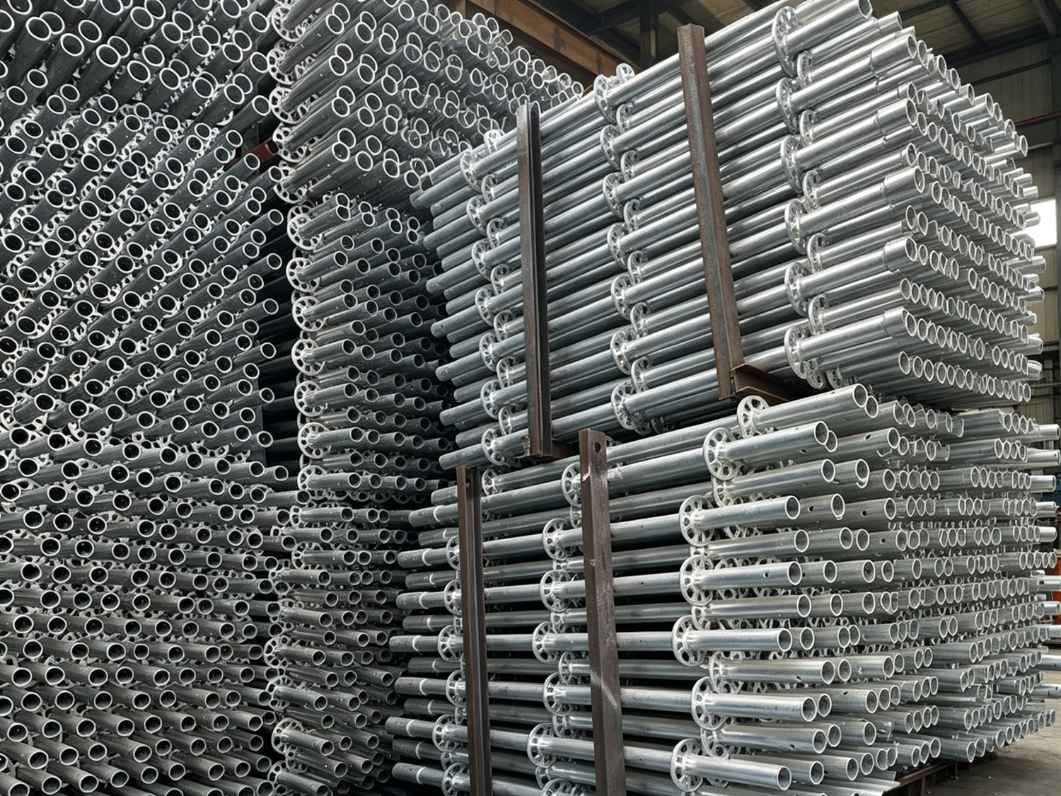 Scaffolding systems finished products