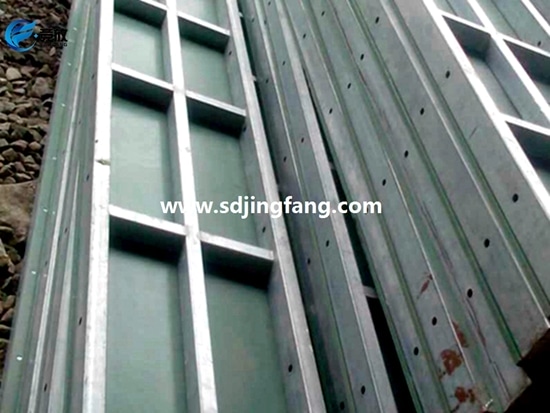 Reusable PVC concrete formwork