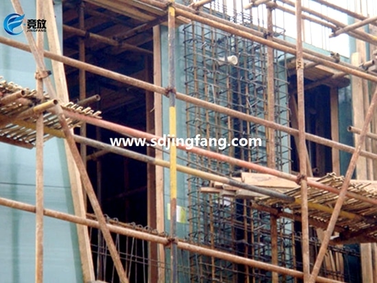 Plastic formwork for concrete system