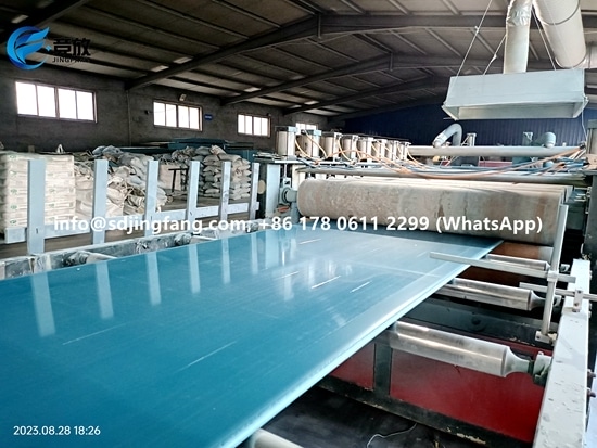 Plastic panels for formworks