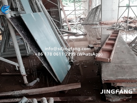 Blue Plastic Formwork Sheets