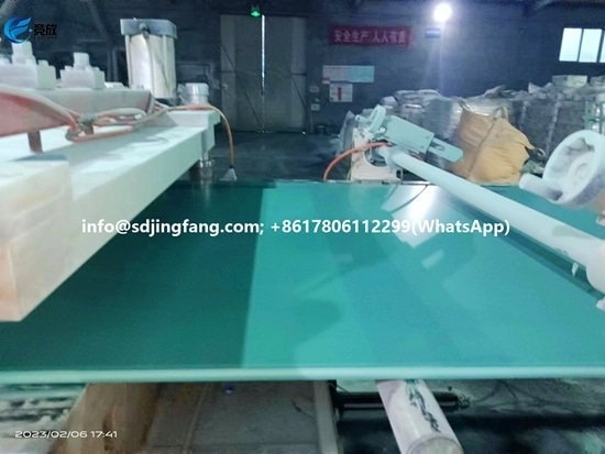 Plastic formwork panels