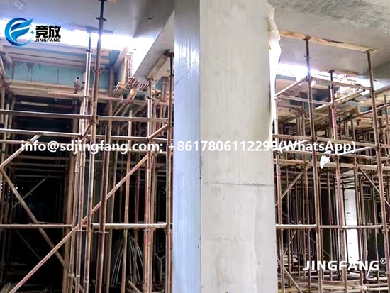 Plastic formwork panels