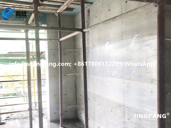 Plastic formwork panels