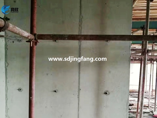 Plastic formwork panels