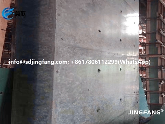 Plastic formwork panels