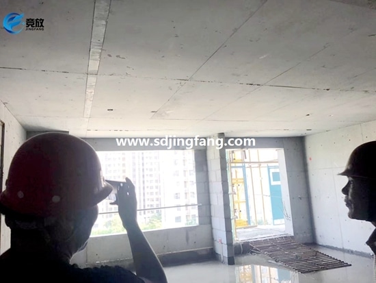 Plastic formwork panels