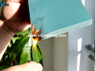 PVC formwork fireproof testing