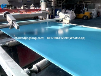 Plastic formwork panels