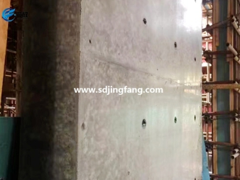 Plastic formwork panels
