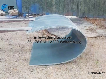PVC formwork for concrete