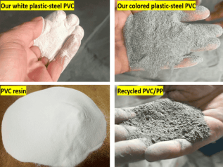Distinguish the raw material quality of PVC plastic formwork panels