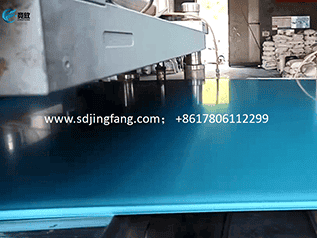 Plastic plywood sheeting