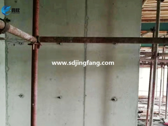 Plastic formwork panels