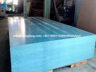 Plastic formwork panels