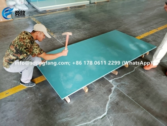 Plastic formwork product