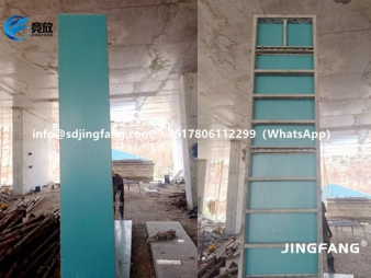 PVC plastic formwork panels