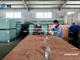 Plastic Plywood for Formwork, reuse ≥ 50 times, see our pallets packing
