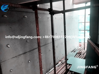 Plastic formwork panels