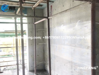 Plastic formwork panels