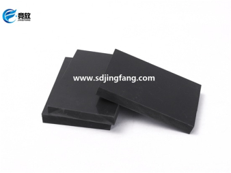 Black color UPVC plastic formwork