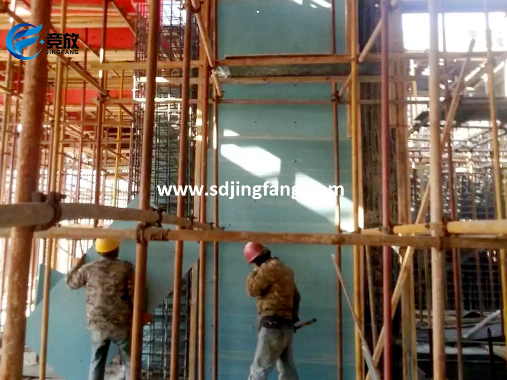 55 floors project using PVC formwork for concrete